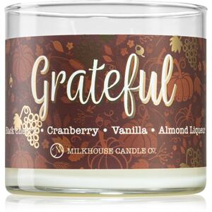 Milkhouse Candle Co. Thanksgiving Grateful mirisna svijeća 340 g
