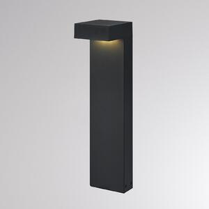 Molto Luce ATO LED svjetlo za stazu, visina 45 cm, DALI, antracit, IP65, metal, prigušiva, Crno, Aluminij, Vanjska baza