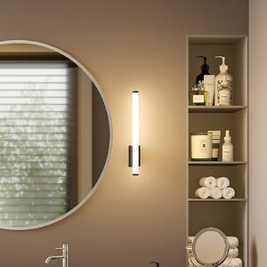 Molto Luce Zidna svjetiljka VINA UP S, crna, visina 40 cm, IP44, CCT, Crno, kupaonica, Aluminij