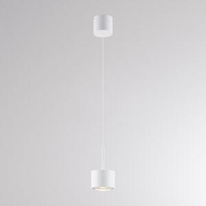 Molto Luce MAG MINI LED viseća svjetiljka, bijela, Ø 9 cm, CCT, dimabilna, metal, prigušiva, Bijela, Dnevni boravak/blagovaonica, Aluminij