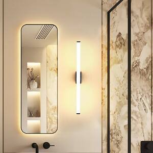 Molto Luce Zidna svjetiljka VINA S, crna, širina 40 cm, IP44, CCT, Crno, kupaonica, Aluminij