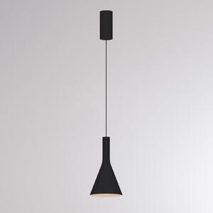 Molto Luce LORA I LED viseća svjetiljka, crna, Ø 15 cm, prigušiva, 40°, CCT, prigušiva, Crno, Dnevni boravak/blagovaonica, Metal