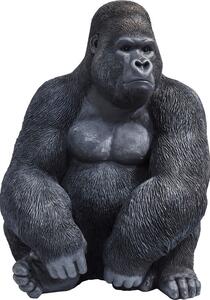 Ukrasna figura Monkey Gorilla XL Black