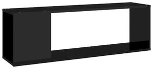 VidaXL TV ormarić visoki sjaj crni 100 x 24 x 32 cm od iverice