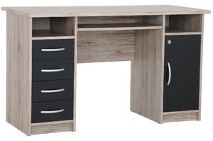Zondo.hr PC stolić Waldo (hrast sanremo + crna). Akcija -6%. 1101304