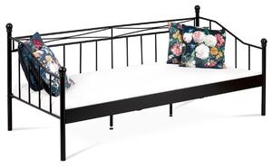 Zondo.hr Metalni krevet 90x200 Bakarissa (crna mat). 1120899