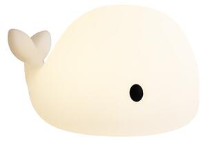 Stolna svjetiljka bijela 30 cm uklj. LED prigušiva IP54 punjiva - Baby Whale