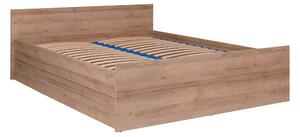 Zondo.hr Bračni krevet 140x200 cm Cortez C 14 (hrast riviera) (s podnicom). Akcija -18%. 1123731
