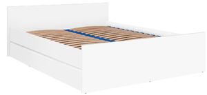 Zondo.hr Bračni krevet 140x200 cm Cortez C 14 (bijela) (s podnicom). Akcija -18%. 1123730