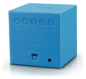 Plava LED budilica Gingko Gravity Cube
