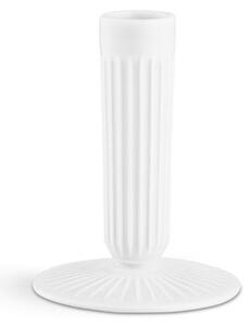 Bijeli svijećnjak od kamenine Kähler Design Hammershoi, visina 12 cm