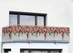 Paravan za balkon 500x85 cm Roses - Maximex