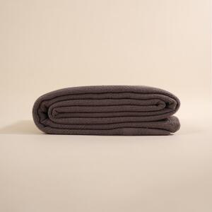 Sivi pamučni prekrivač za bračni krevet 160x220 cm Hasir - Mijolnir