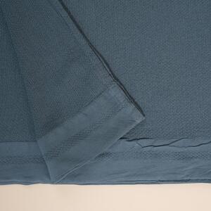 Plavi pamučni prekrivač za bračni krevet 160x220 cm Hasir - Mijolnir