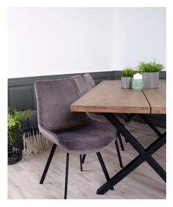 Blagovaonski stol od dimljenog hrasta House Nordic Montpellier, 200 x 95 cm