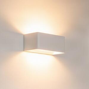 Arcchio Archio LED zidna lampa Karam, 20 cm, bijela, metal, gore/dolje, Bijela, Dnevni boravak/blagovaonica, Aluminij