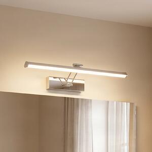 Lindby Sanya LED svjetiljka za ogledalo, 60 cm, Metalik, kupaonica, Metal