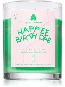 Not So Funny Any Crystal Candle Hapee Birthdae svijeća s kristalom 220 g