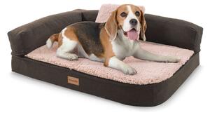 Brunolie Odin, krevet za psa, podloga za psa, periva, ortopedska, protuklizna, prozračna, memorijska pjena, veličina S (80 x 10 x 60 cm)