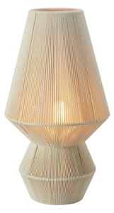 Stolna lampa u prirodnoj boji s tekstilnim sjenilom (visina 54 cm) Razzo – Markslöjd
