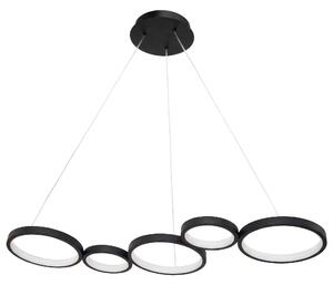 VISEĆA STROPNA LAMPA APP1923-CP BLACK