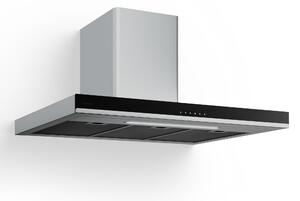 Klarstein Verosteel napa, Elegantna, minimalistička, snažna, Energetski razred A++, 881,6 m³/h, 90 cm