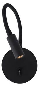 JACO ZIDNA LAMPA LED 3 WattW/3000K/190lm/IP20/CRNA NL8140322