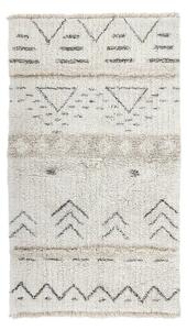 Krem periv/ručno rađen vunen tepih 80x140 cm Lakota Day – Lorena Canals