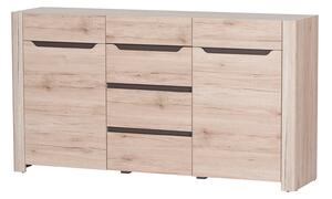 Zondo.hr Komoda Dessum 10 (hrast sanremo + smeđa). Akcija -20%. 1068130