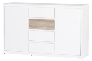Zondo.hr Komoda Wanta 06 (bijela + hrast sonoma). 1068248