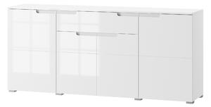 Zondo.hr Komoda Sallosa 36 (bijela + bijeli sjaj). 1068237