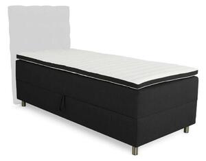 Boxspring krevet Dortesa 104Jednostruki, Boxspring, Siva, 90x200, Tkanina, Basi a doghePodnice, 90x200cm