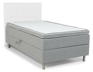 Boxspring krevet Dortesa 107Boxspring, Bračni, Siva, 140x200, Tkanina, Basi a doghePodnice, 140x200cm