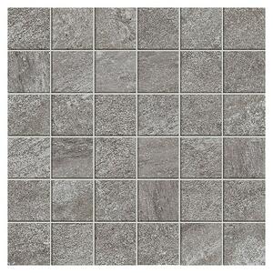 Atlas Concorde Solution Regent Mozaik pločica Regent Silver (30 x 30 cm, Debljina: 8 mm, Srebrnosive boje, Mat)