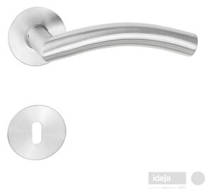 Kvaka Ring Slim inox <span>rozeta ključ, cilindar ili wc</span> Cilindar