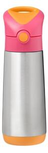 B.BOX Termo bočica sa slamkom, 500ml - strawberry shake BX500134