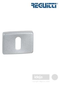 Rozeta Reguitti® Obliq metalik siva <span>ključ, cilindar ili wc</span> Ključ