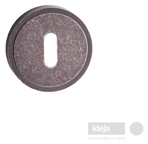 Rozeta F35 okrugla antracit <span>ključ, cilindar ili wc</span> Cilindar