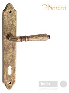 Kvaka Aida Deco antik <span>štit ključ, cilindar ili wc</span> Cilindar
