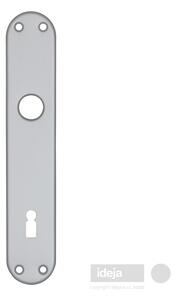Štit Brialma oval F1 srebro <span>ključ</span>