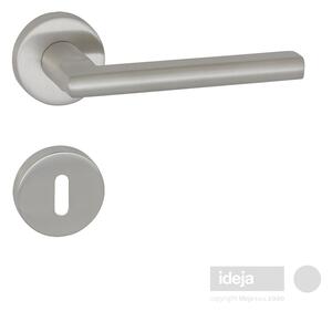 Kvaka Ice brušeni inox <span>rozeta ključ, cilindar ili wc</span> Ključ