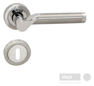 Kvaka Bi-color III <span>rozeta ključ, cilindar ili wc</span> Ključ