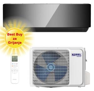 KOREL KLIMA UREĐAJ 3,6kW KSAJP-12DCEG - URBAN ART PLUS, za prostor do 35m2, A++ energetska klasa, Wi-Fi, R32