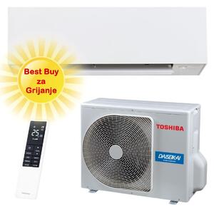 TOSHIBA KLIMA UREĐAJ 5kW RAS-B18S4KVPG-E/RAS-18S4AVPG-E - Super Daiseikai 10, za 50m2, A+++, R32