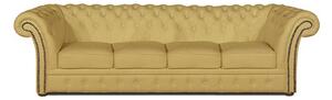 Chesterfield Garnitura Winfield Basic Leather | 4-sjedišta | Ivory