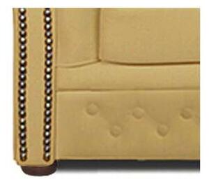 Chesterfield Trosjed Winfield Basic Luxe Leather | 3-sjedišta | Ivory