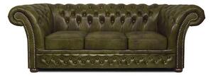 Chesterfield Trosjed Winfield Basic Luxe Leather | 3-sjedišta | Moss Green
