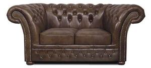 Chesterfield Dvosjed Winfield Basic Luxe Leather | 2-sjedišta | Cloudy Brown Dark