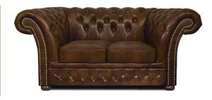 Chesterfield Dvosjed Winfield Basic Luxe Leather | 2-sjedišta | Cloudy Brown Light