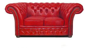 Chesterfield Dvosjed Winfield Basic Luxe Leather | 2-sjedišta | Red